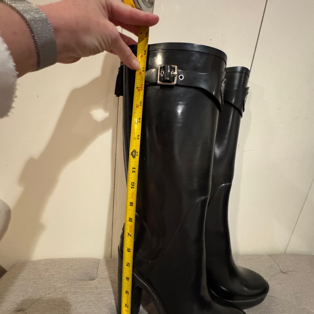 Coach Rain Boots, black and statement making - Picture 15 of 16